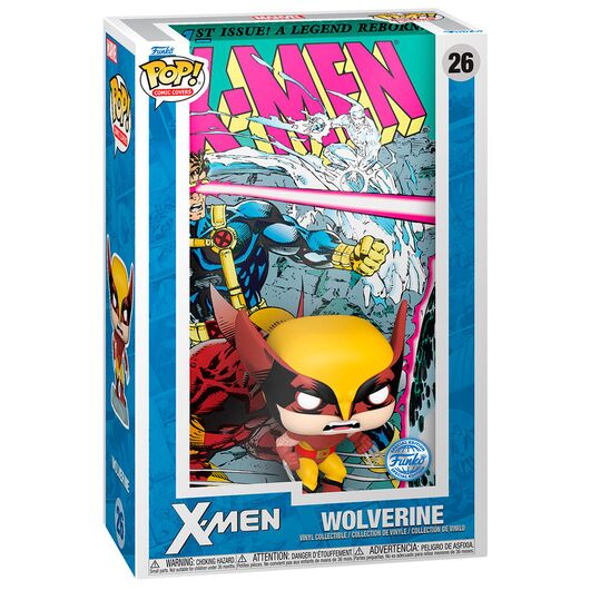 Funko Pop! Comic Cover Marvel X-Men Wolverine Exclusive 26