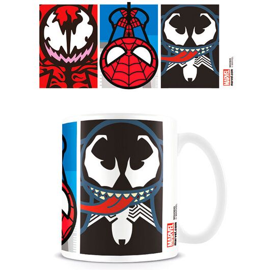 Marvel Spiderman Venom Kawaii mug 5050574236256