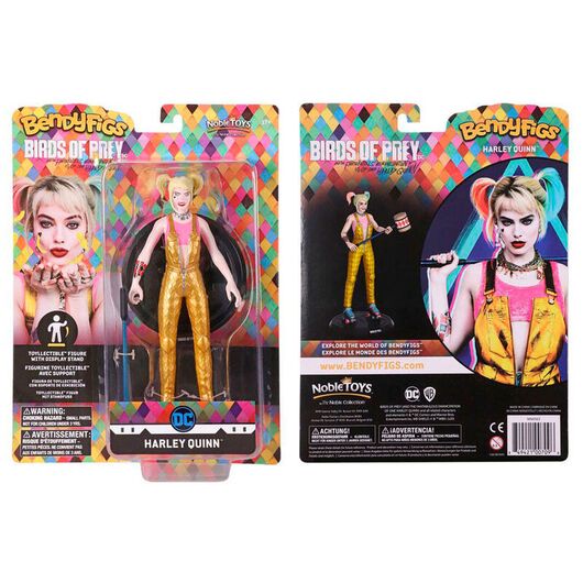 Bendyfigs Harley Quinn Birds of Prey NN4563