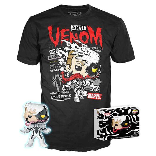 Set POP figure & Tee Marvel Anti-Venom (M)
