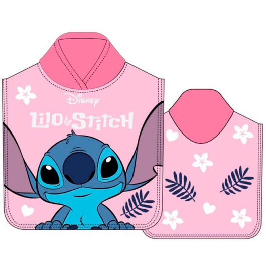 DISNEY Disney Stitch microfibre poncho towel