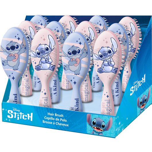 KIDS LICENSING Disney Stitch assorted hair brushes