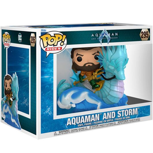 FUNKO POPS Aquaman and The Lost Kingdom Aquaman on Storm 295 67577