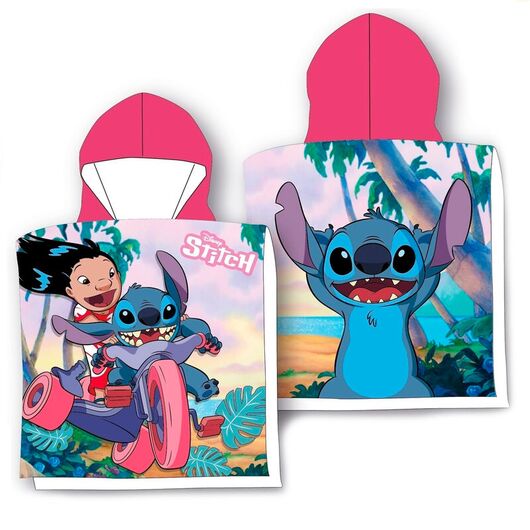 DISNEY Disney Lilo & Stitch cotton poncho towel