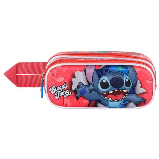 Disney Stitch Thing 3D double pencil case 8445118064889