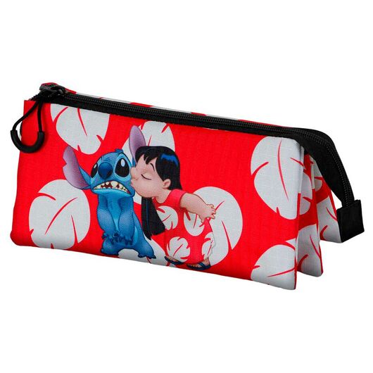 Disney Stitch Kiss triple pencil case 8445118063592