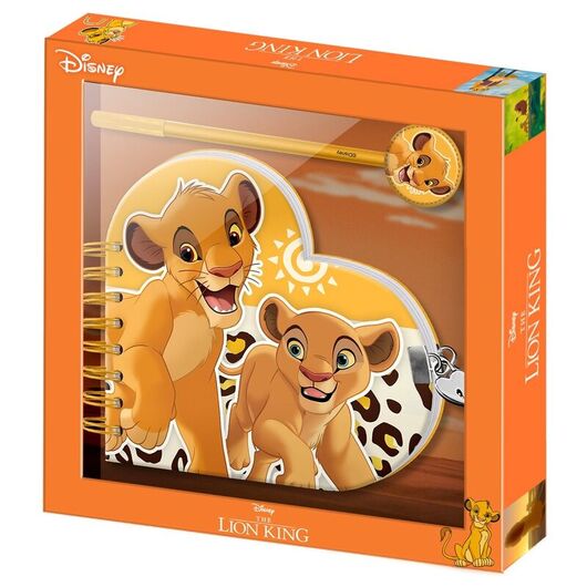 KARACTERMANIA Disney The Lion King diary + pen set