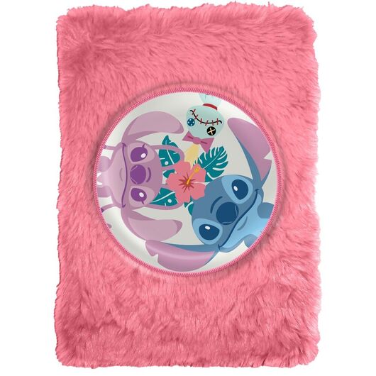 KIDS LICENSING Disney Stitch A5 Plush notebook