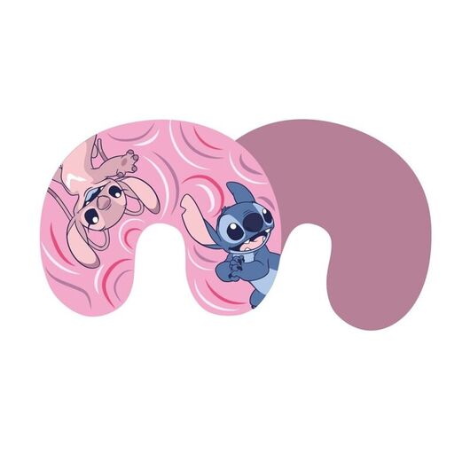 DISNEY Disney Stitch & Angel travel cushion