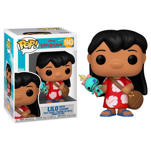 Funko Pop! Lilo & Stitch: Lilo w/Scrump 1043