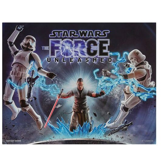Star Wars The Force Unleashed Starkiller & Stormtroopers figure 15cm 195166236742