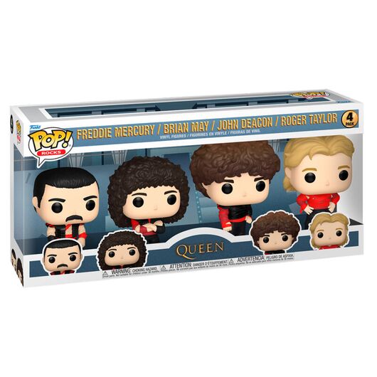 FUNKO POPS Queen Radio Gaga 4 Pack 70602