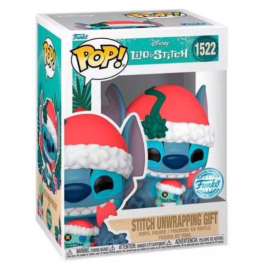 Funko Pop! Disney Lilo & Stitch: Stitch Unwrapping Gift 1522