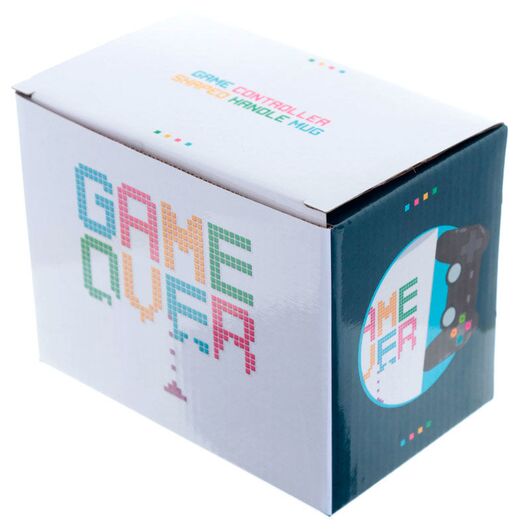 Game Over Controller shaped handle mug 5055071719981