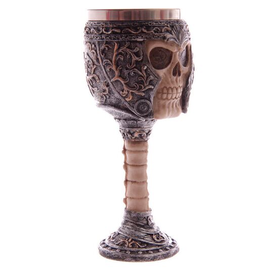 PUCKATOR Skull Warrior Gothic goblet