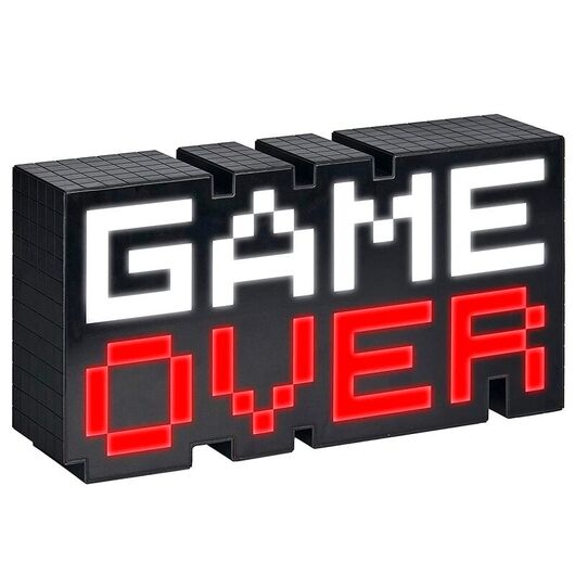 PALADONE Game Over 8-BIT lamp