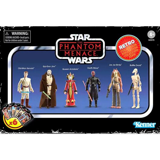 Star Wars Phantom Menace Set figures 9,5cm 5010996254689