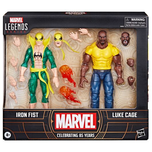 Marvel Celebrating 65 Years Iron Fist & Luke Cage pack figures 15cm 5010996246264