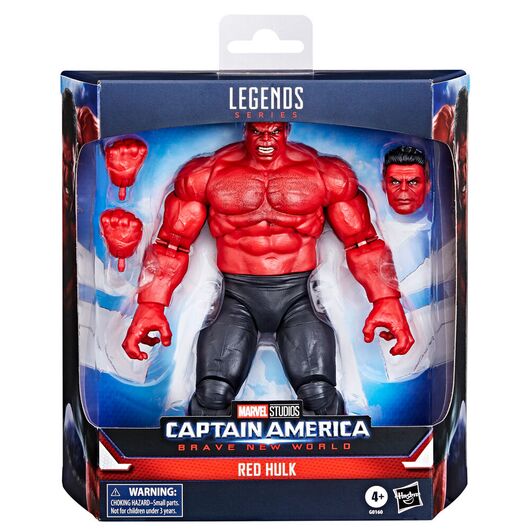 Marvel Captain America Brave New World Red Hulk figure 15cm 5010996222381