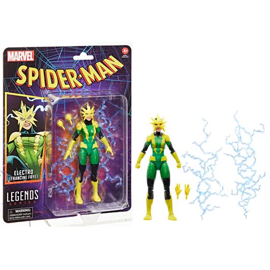 Marvel Spider-Man Electro Francine Frye figure 15cm 5010996282729