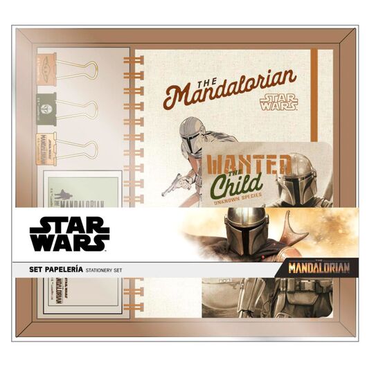 Star Wars The Mandalorian Yoda Child stationery set 8427934487592