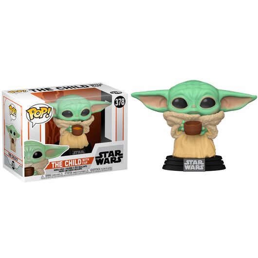 FUNKO POP Star Wars The Mandalorian The Child w/Cup 378 49933