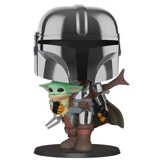 FUNKO BIG 25cm Star Wars The Mandalorian w/Child 380 49931