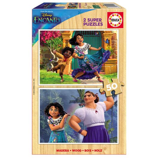 EDUCA Puzzle - Disney Ecanto 2x50pcs