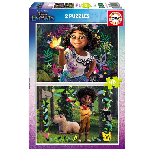 EDUCA Puzzle - Disney Ecanto 2x48pcs