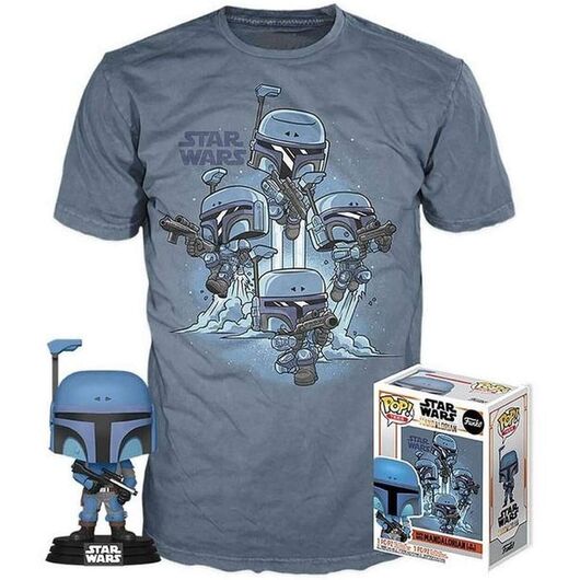 Set figure POP & Tee Star Wars Mandalorian (L)