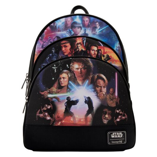 Loungefly Star Wars Prequel Trilogy backpack 34cm 671803405578