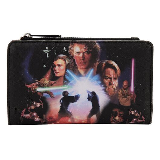 LOUNGEFLY Loungefly Star Wars Prequel Trilogy wallet