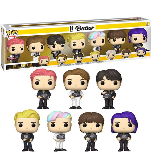 FUNKO POPS BTS Butter 7 Pack 64888