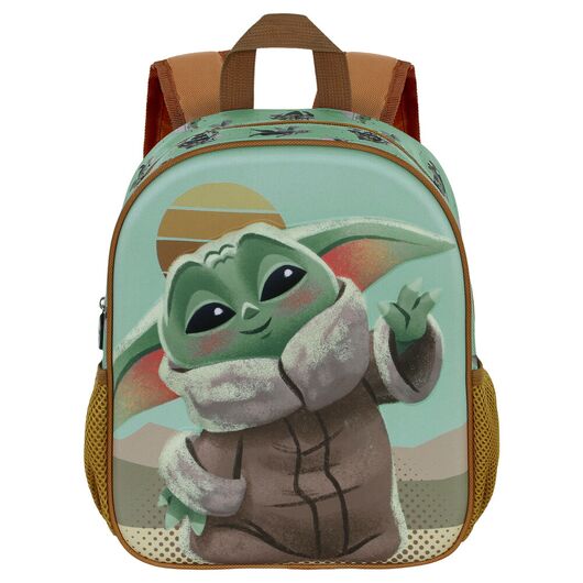 Star Wars The Mandalorian Grogu Say Hi 3D backpack 31cm 8445118047332