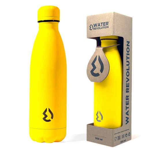 WATER REVOLUTION Water Revolution Fluor Yellow water bottle 500ml