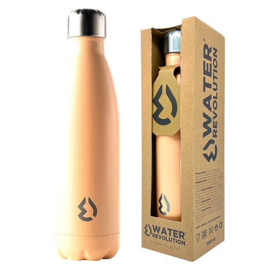 WATER REVOLUTION Water Revolution Peach water bottle 500ml