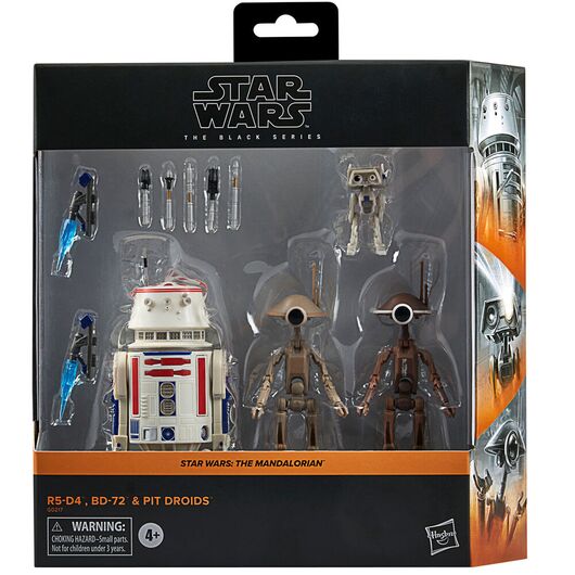 Star Wars The Mandalorian R5-D4 BD-72 & Pit Droids blister figures 15cm 5010996243683