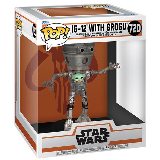 FUNKO POPS Deluxe Star Wars The Mandalorian Grogu G-12 80001