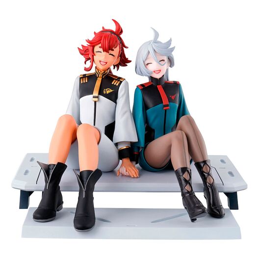 Gundam Suletta & Mercury & Miorine The Witch From Mercury Ichibansho figure 9cm 4573102670311