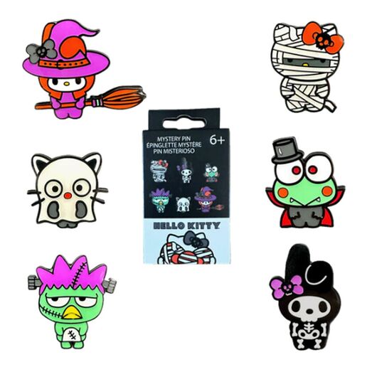 LOUNGEFLY Loungefly assorted Blind Box Enamel Pin Sanrio Hello Kitty Halloween