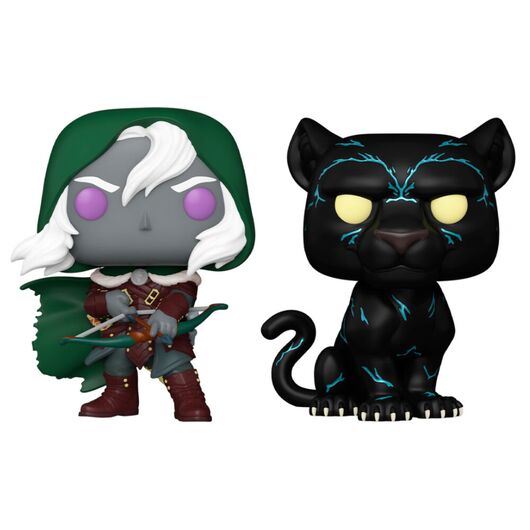 Funko Pop! Games: Dungeons & Dragons - Drizzt Do'Urden & Guenhwyvar 2 pack