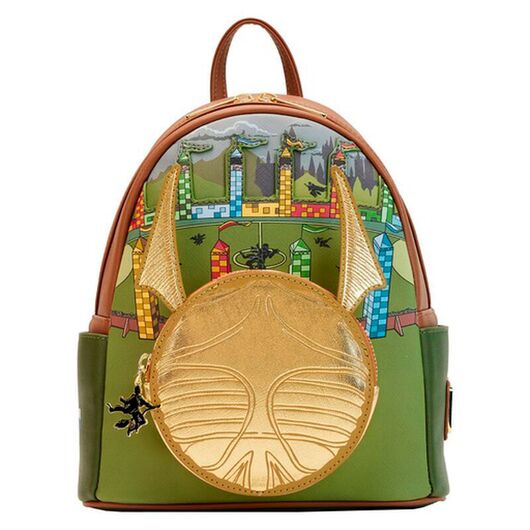 Loungefly Harry Potter Golden Snitch backpack 26cm 671803451544