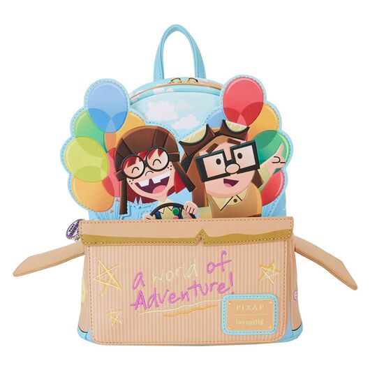 Loungefly Disney Pixar Up 15th Anniversary Spirit of Adventure backpack 26cm 671803509528