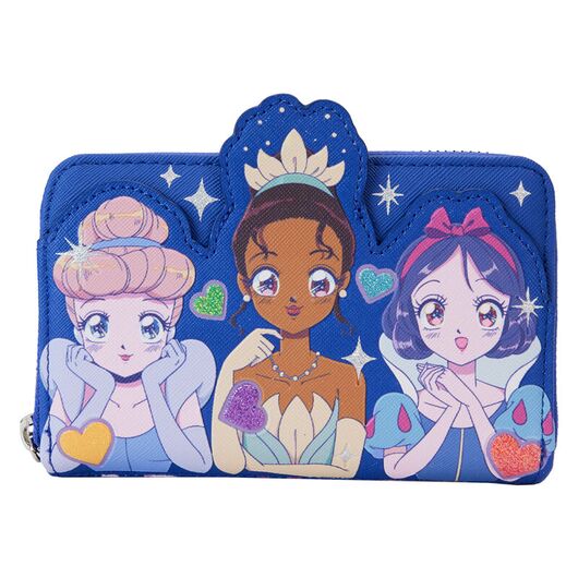 LOUNGEFLY Loungefly Disney Princess Manga Style wallet
