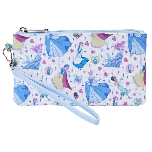 LOUNGEFLY Loungefly Disney Princess Manga nylon pouch wristlet
