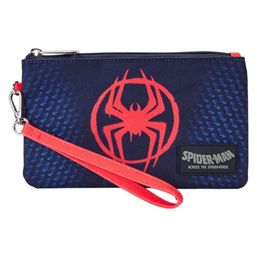 LOUNGEFLY Loungefly Marvel Spider-Verse Miles Morales Suit pouch wristlet