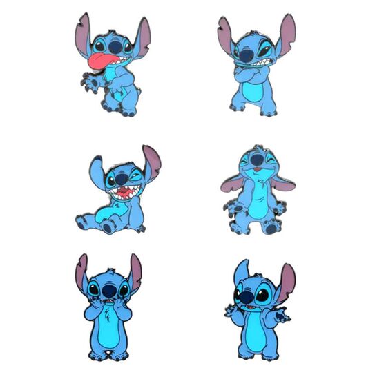 LOUNGEFLY Blind Box Enamel Pin Disney Stitch assorted