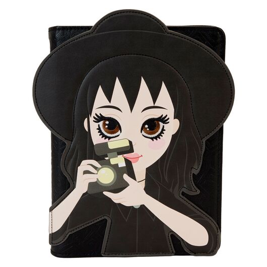 LOUNGEFLY Loungelfy Beetlejuice Lydia Deetz notebook