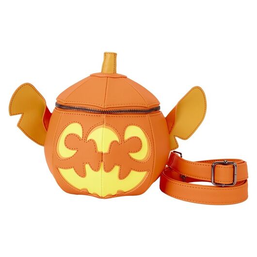 Loungefly Disney Stitch Pumpkin crossbody bag 671803519824