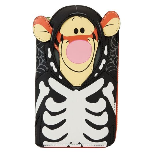 LOUNGEFLY Loungefly Disney Winnie the Pooh Skeleton Tigger wallet